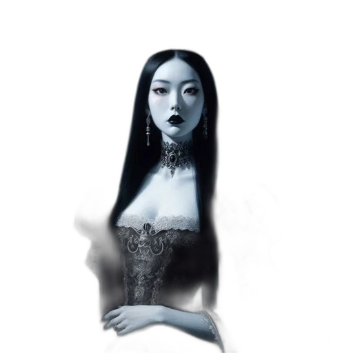 jewelry, dress, mask, face transparent PNG cut-out