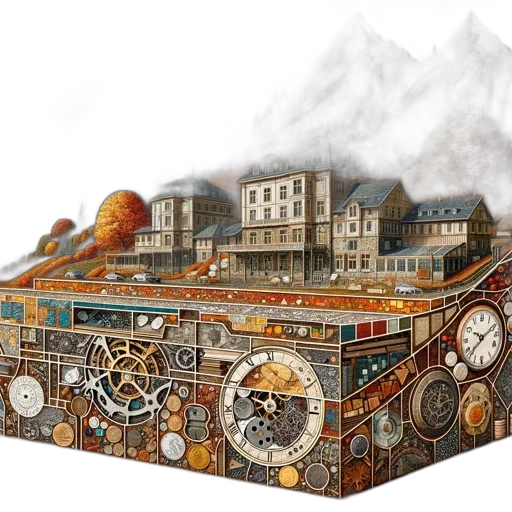 building, furniture, concept art, 3d render transparent PNG cut-out