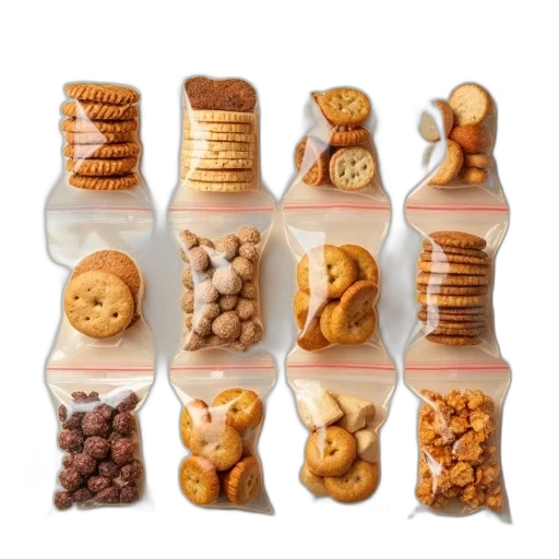 food, collection, various, snacks transparent PNG cut-out