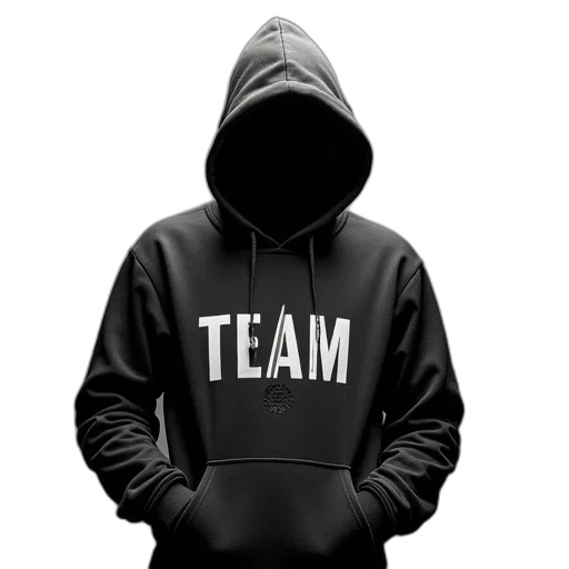 jacket, staff, 3d render, first transparent PNG cut-out