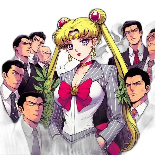 staff, anime, comic book art, concept art transparent PNG cut-out