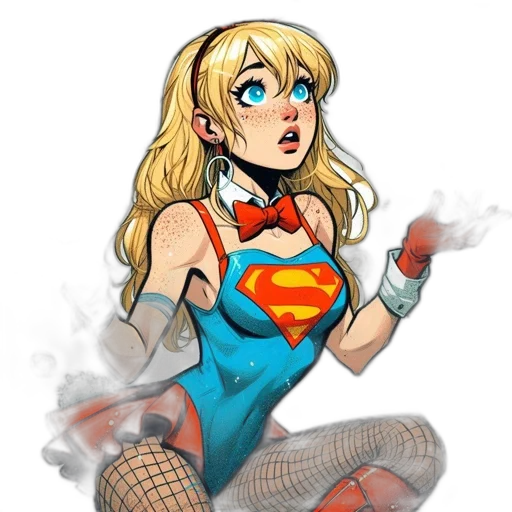 comic book art, cartoon, concept art, fantasy art transparent PNG cut-out