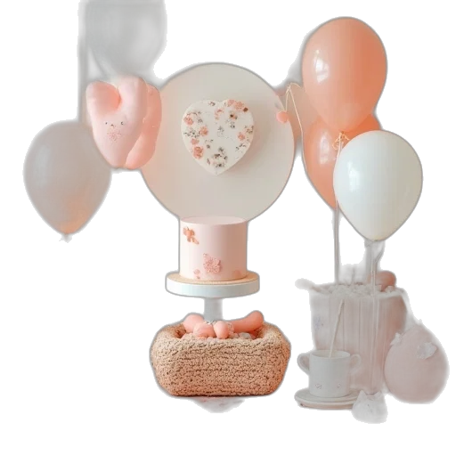 jewelry, 3d render, pastel, set transparent PNG cut-out