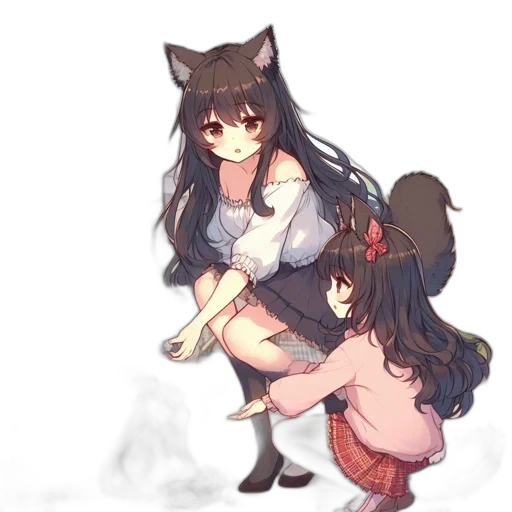 staff, weapon, dress, creature transparent PNG cut-out