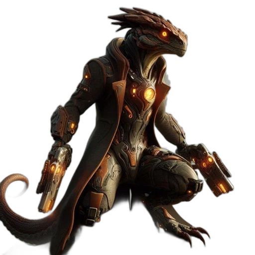 dragon, creature, staff, animal transparent PNG cut-out