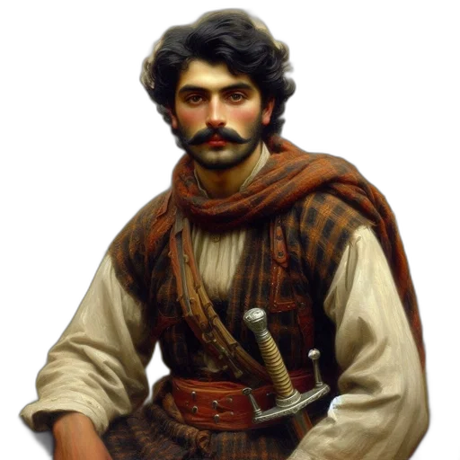 staff, face, sword, weapon transparent PNG cut-out