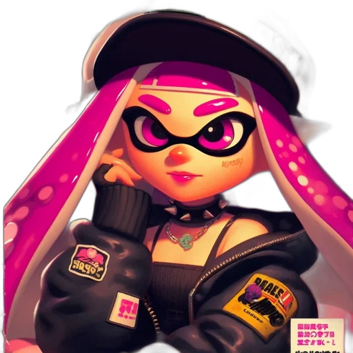 weapon, jacket, dress, staff transparent PNG cut-out