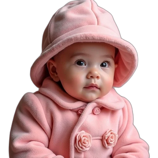 jacket, face, hat, photorealistic transparent PNG cut-out
