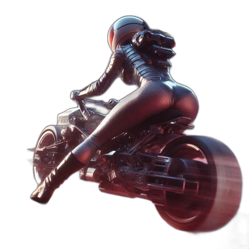 robot, weapon, car, concept art transparent PNG cut-out