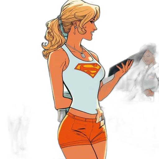 comic book art, concept art, cartoon, fantasy art transparent PNG cut-out