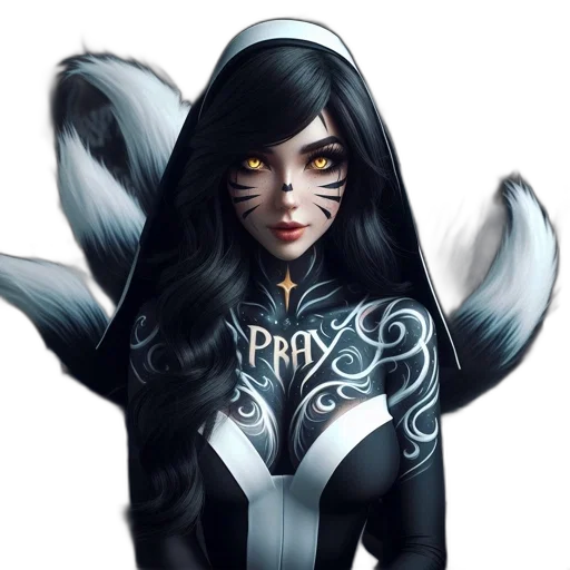 mask, fantasy art, concept art, comic book art transparent PNG cut-out