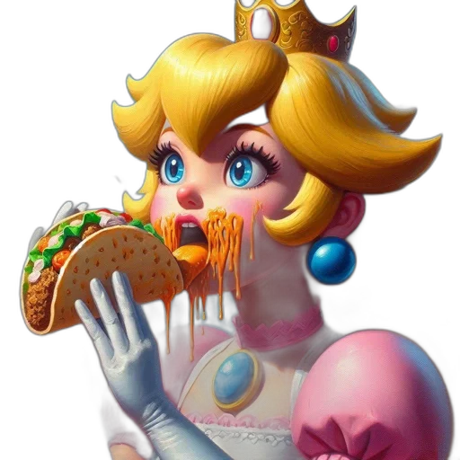 food, dress, weapon, crown transparent PNG cut-out