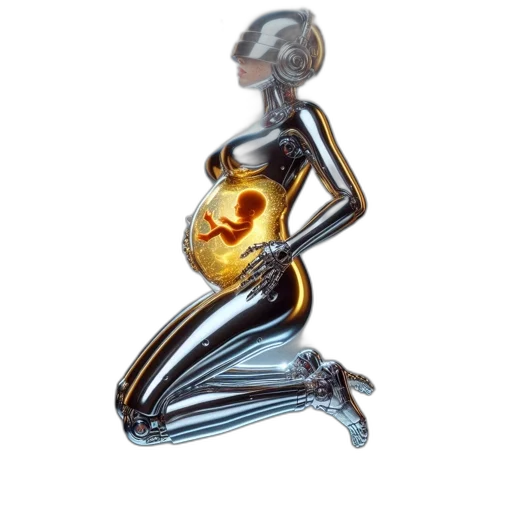 jewelry, robot, creature, concept art transparent PNG cut-out