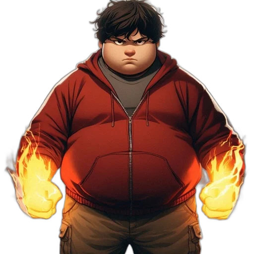 jacket, staff, weapon, animal transparent PNG cut-out