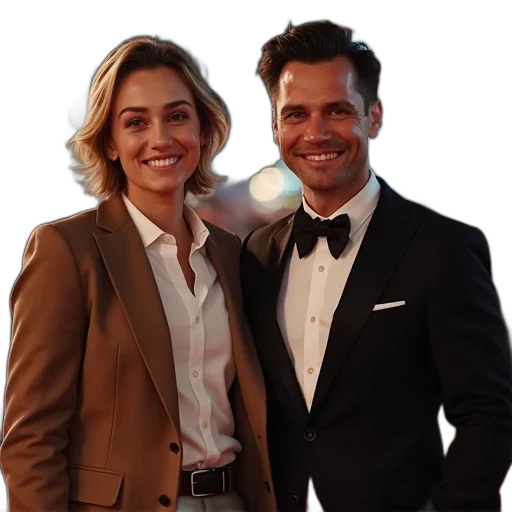 jacket, staff, family, man transparent PNG cut-out