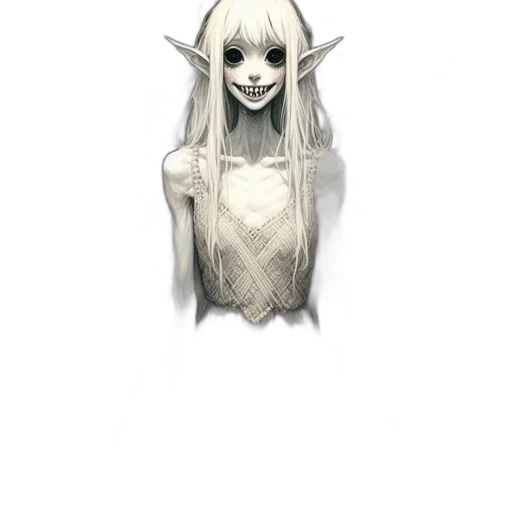 mask, face, creature, staff transparent PNG cut-out