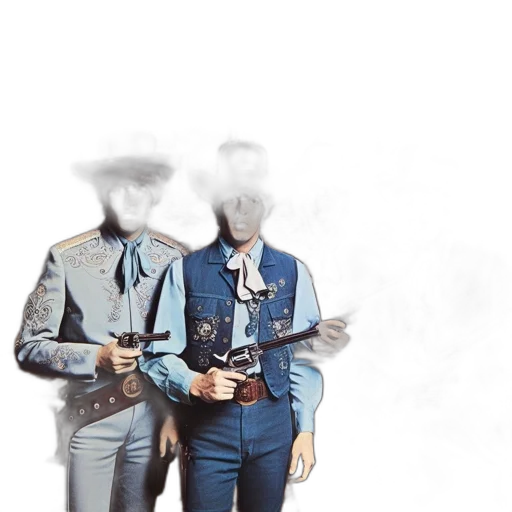 jacket, staff, mask, robot transparent PNG cut-out