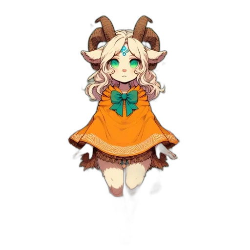 staff, dragon, dress, creature transparent PNG cut-out