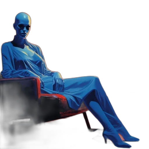furniture, robot, creature, mask transparent PNG cut-out