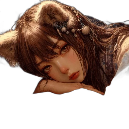 dragon, face, fantasy art, photorealistic transparent PNG cut-out