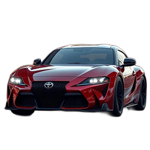 car, weapon, dragon, photorealistic transparent PNG cut-out