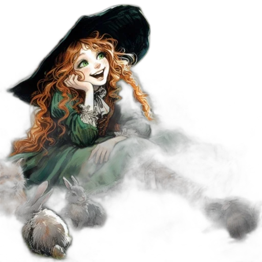 dress, staff, fantasy art, concept art transparent PNG cut-out