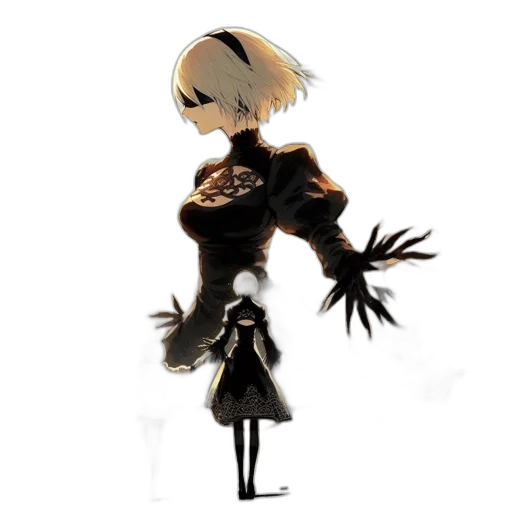 dress, jacket, robot, creature transparent PNG cut-out