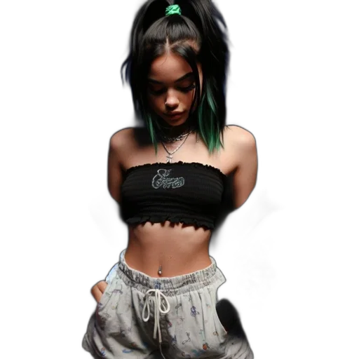 3d render, pixel art, cyberpunk, photorealistic transparent PNG cut-out