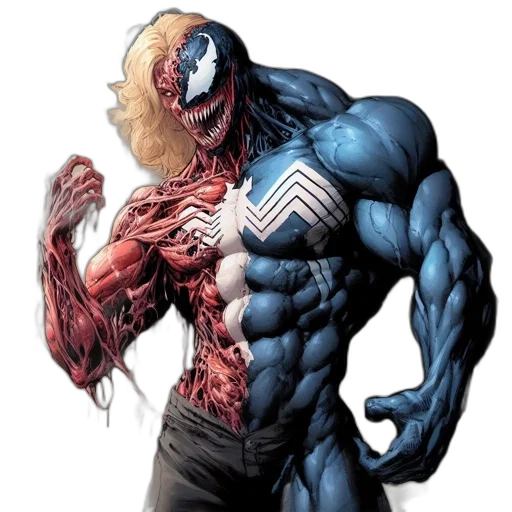 creature, animal, mask, comic book art transparent PNG cut-out