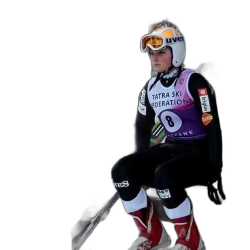 staff, skier, wearing, tatra transparent PNG cut-out