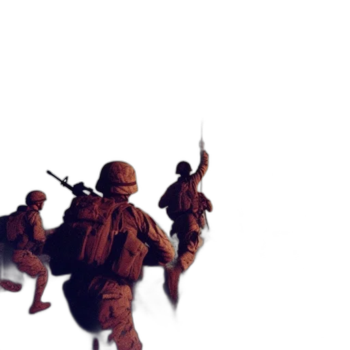 weapon, robot, staff, creature transparent PNG cut-out