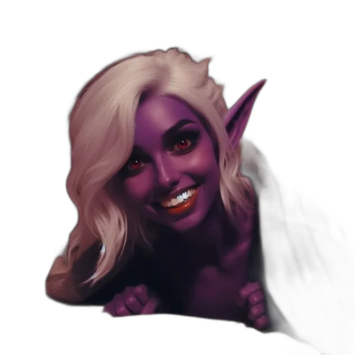 face, mask, staff, creature transparent PNG cut-out