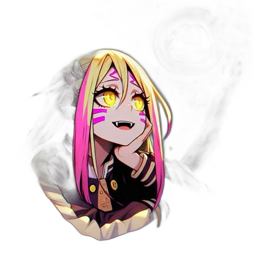 mask, dragon, staff, face transparent PNG cut-out
