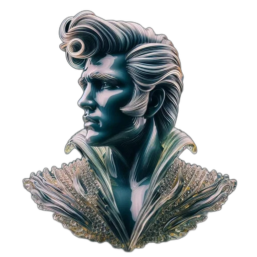 face, crown, hair, jewelry transparent PNG cut-out
