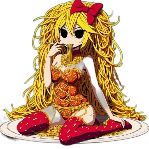 food, dress, pixel art, anime transparent PNG cut-out