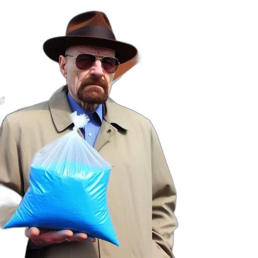 hat, jacket, blue, older transparent PNG cut-out