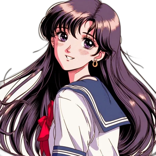 anime, vaporwave, pixel art, cartoon transparent PNG cut-out