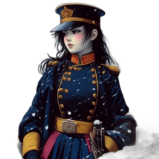 staff, hat, jacket, crown transparent PNG cut-out