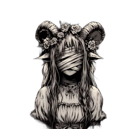 mask, creature, hair, animal transparent PNG cut-out
