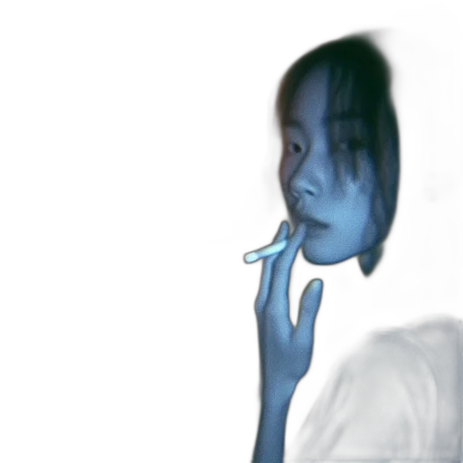 face, mask, creature, staff transparent PNG cut-out