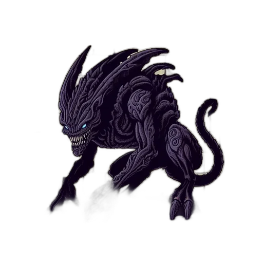 dragon, creature, animal, staff transparent PNG cut-out