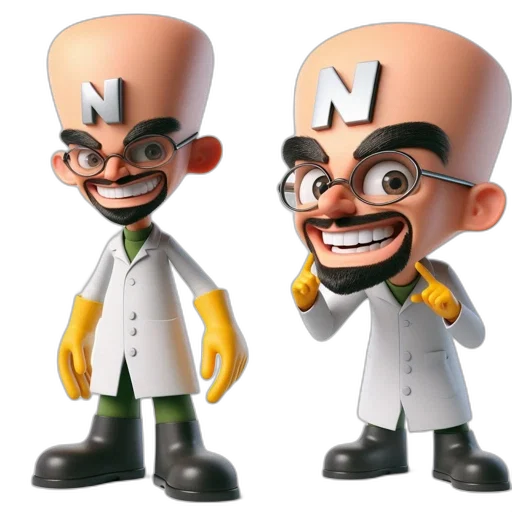 mask, concept art, 3d render, cartoon transparent PNG cut-out