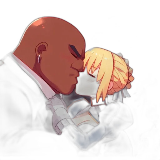 concept art, pixel art, watercolor, anime transparent PNG cut-out