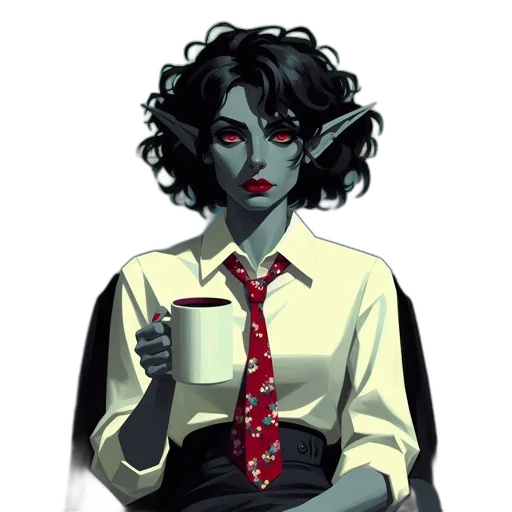 staff, dress, comic book art, pixel art transparent PNG cut-out