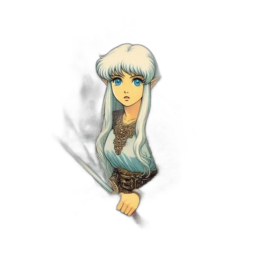 staff, sword, dragon, jewelry transparent PNG cut-out