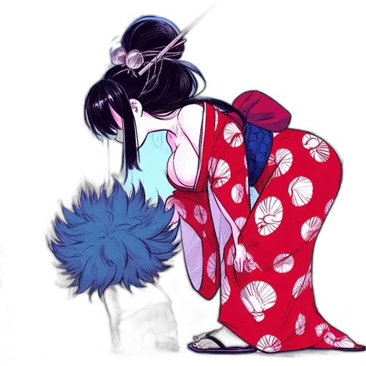 dress, staff, anime, concept art transparent PNG cut-out