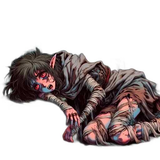 creature, concept art, comic book art, fantasy art transparent PNG cut-out