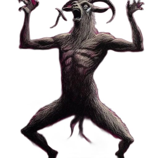 creature, animal, mask, staff transparent PNG cut-out