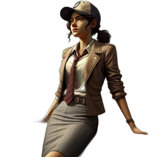 staff, jacket, hat, concept art transparent PNG cut-out
