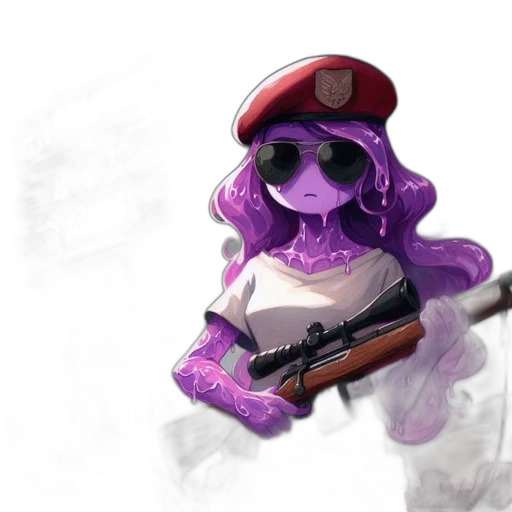 weapon, staff, mask, robot transparent PNG cut-out